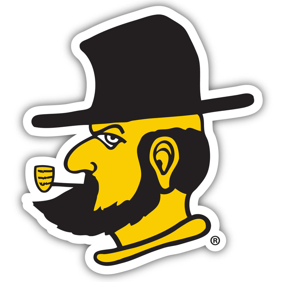 Appalachian State 4 Inch Vinyl Decal Magnet Officially Licensed Collegiate Product Image 1