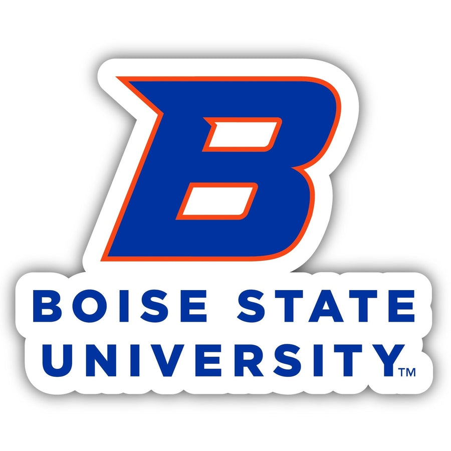 Boise State Broncos 4 Inch Vinyl Decal Magnet Officially Licensed Collegiate Product Image 1