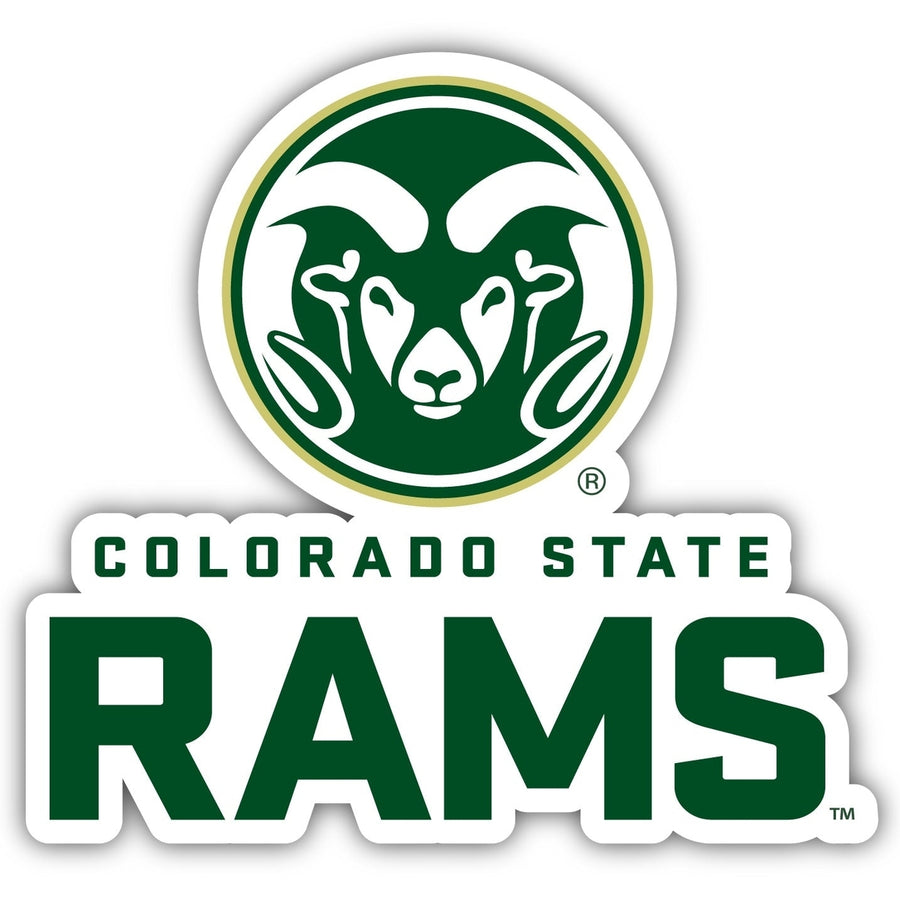 Colorado State Rams 4 Inch Vinyl Decal Magnet Officially Licensed Collegiate Product Image 1