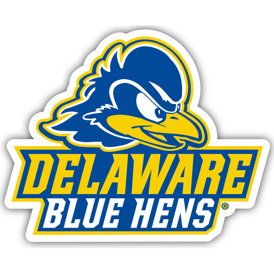 Delaware Blue Hens 4 Inch Vinyl Decal Magnet Officially Licensed Collegiate Product Image 1