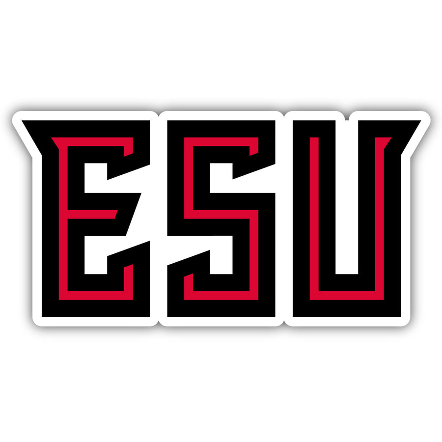 East Stroudsburg University 4 Inch Vinyl Decal Magnet Officially Licensed Collegiate Product Image 1