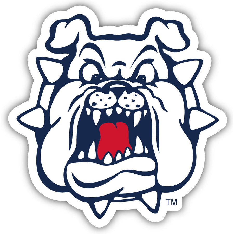 Fresno State Bulldogs 4 Inch Vinyl Decal Magnet Officially Licensed Collegiate Product Image 1