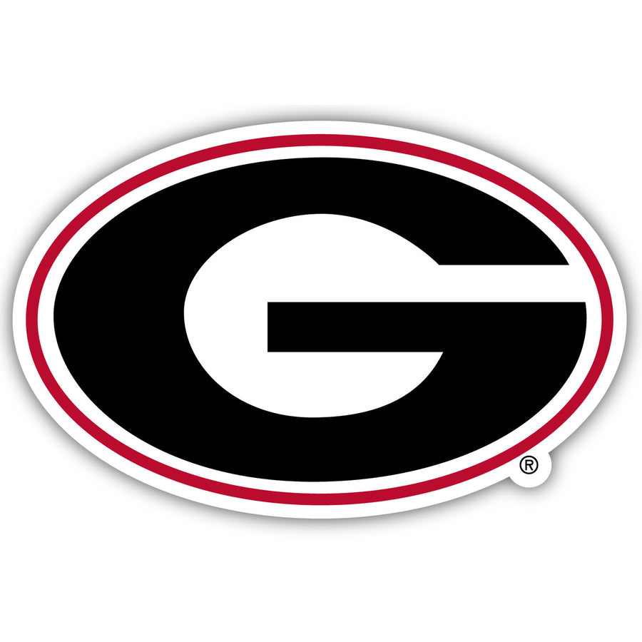 Georgia Bulldogs 4 Inch Vinyl Decal Magnet Officially Licensed Collegiate Product Image 1