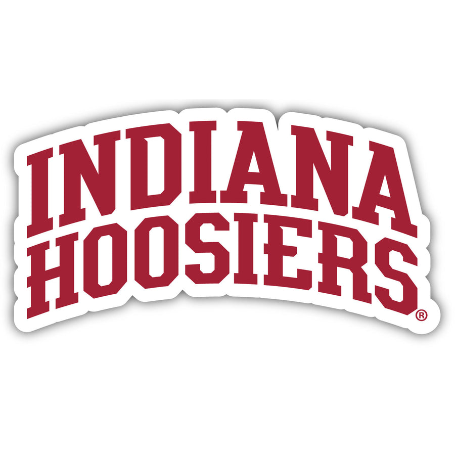 Indiana Hoosiers 4 Inch Vinyl Decal Magnet Officially Licensed Collegiate Product Image 1