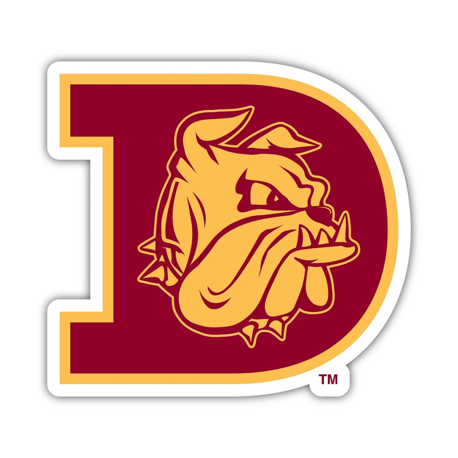 Minnesota Duluth Bulldogs 4 Inch Vinyl Decal Magnet Officially Licensed Collegiate Product Image 1