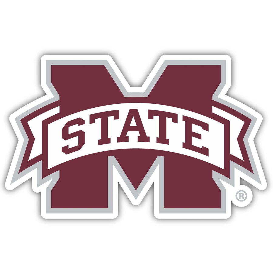Mississippi State Bulldogs 4 Inch Vinyl Decal Magnet Officially Licensed Collegiate Product Image 1