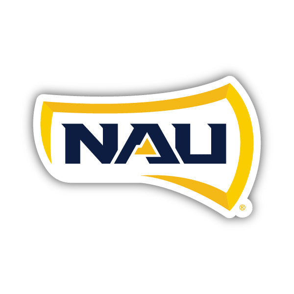 Northern Arizona University 4 Inch Vinyl Decal Magnet Officially Licensed Collegiate Product Image 1