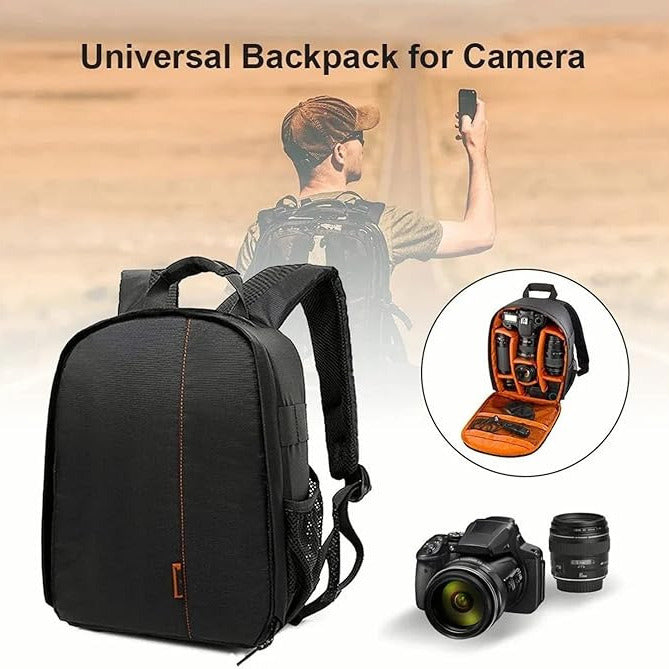 Multi-functional Camera Backpack Video Digital DSLR Bag Waterproof Outdoor Camera Photo Bag Case Image 6
