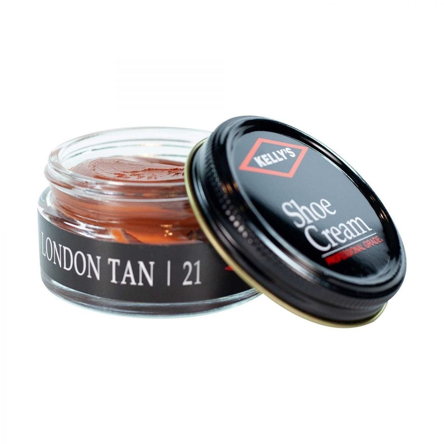 Kellys Shoe Cream Polish (1.5 oz jar) London Tan - KSC-21 1.5 Ounces LONDON TAN Image 1