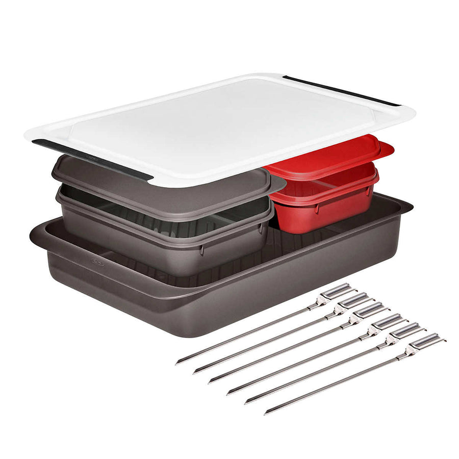 OXO SoftWorks Grilling Prep and Carry System Image 1