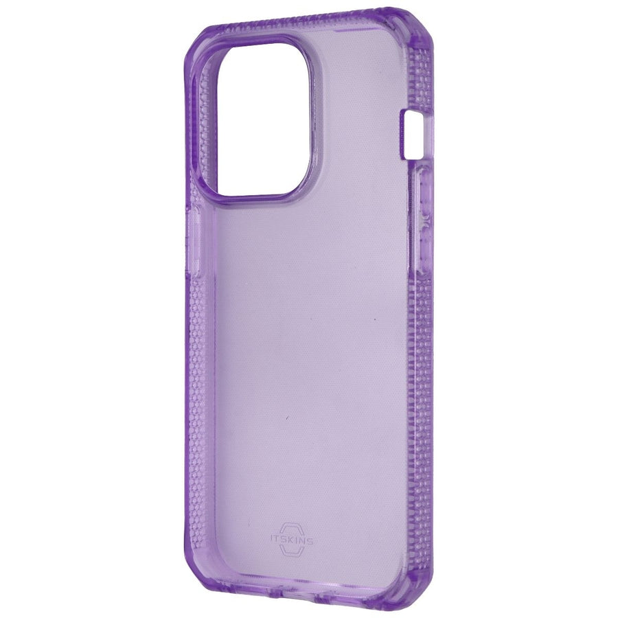 ITSKINS Spectrum_R Clear Case for Apple iPhone 14 Pro - Light Purple Image 1