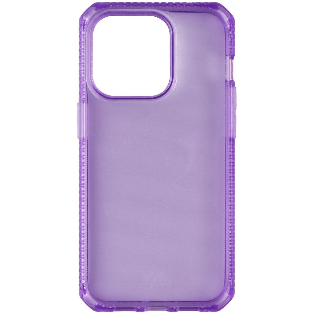 ITSKINS Spectrum_R Clear Case for Apple iPhone 14 Pro - Light Purple Image 2