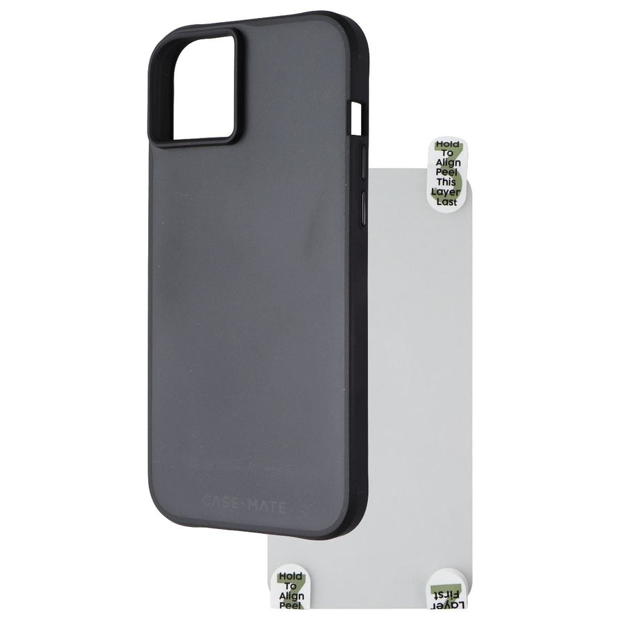 Case-Mate Tough Case for MagSafe and Glass Pack for iPhone 15 Plus - Black Image 1