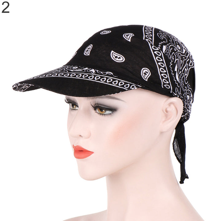 Creative Fashion Printed Womens Summer Sun Cap Cloth Kerchief Headscarf Hat Image 9