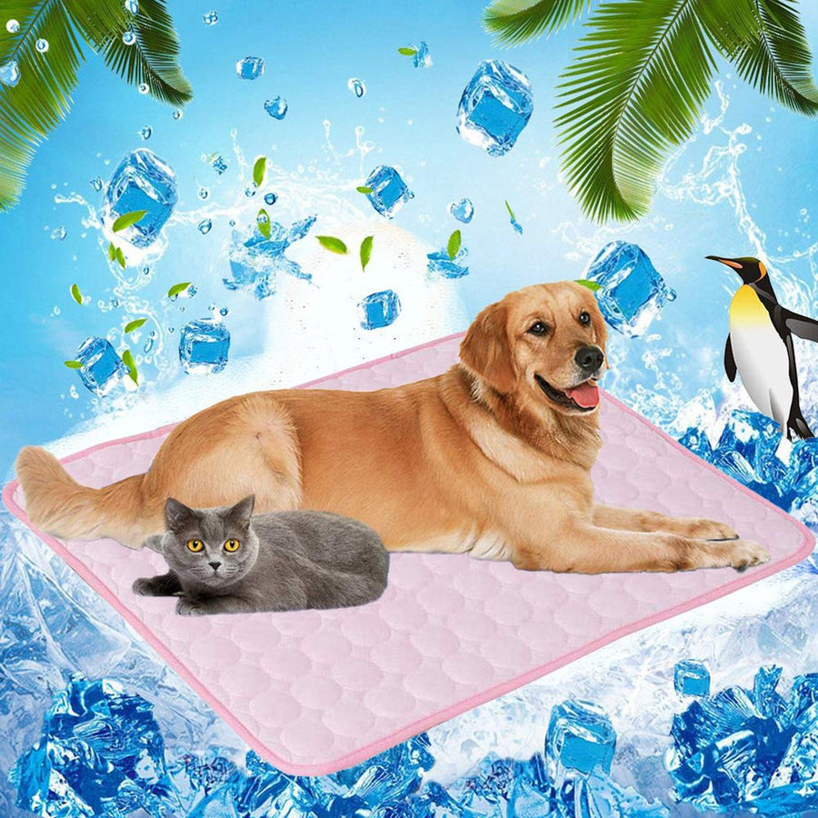 Pet Pad Cool Portable Removable Breathable Cool Pet Cushion for Dog Image 1