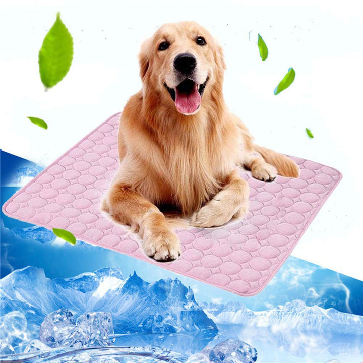 Pet Pad Cool Portable Removable Breathable Cool Pet Cushion for Dog Image 4