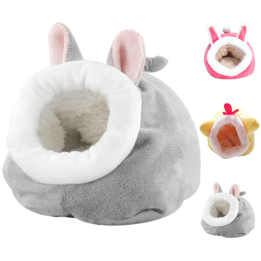 Winter Warm Cute Hamster Cotton House Small Animal Nest Guinea Pig Accessories Image 1