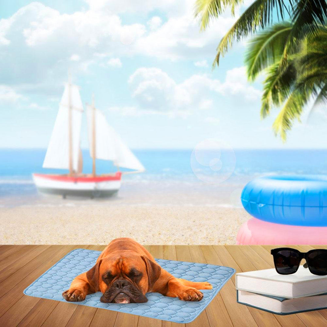 Pet Pad Cool Portable Removable Breathable Cool Pet Cushion for Dog Image 8