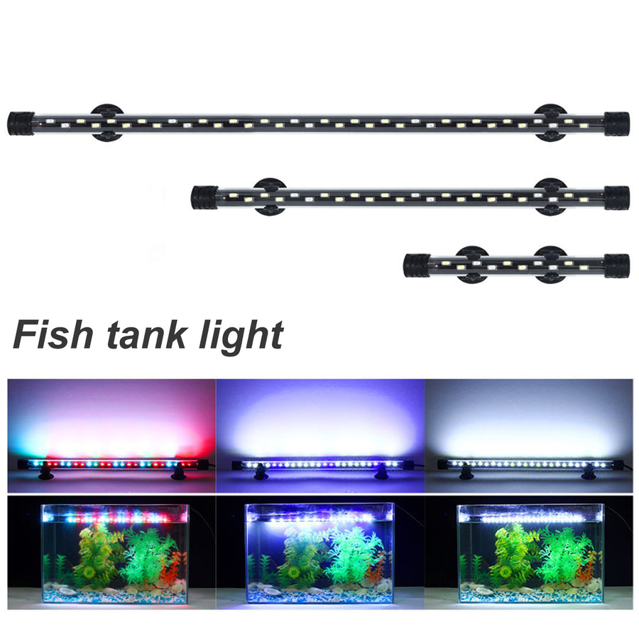 Aquarium Light LED 3 Modes Compact Underwater Lamp Aquariums Lighting Decoration for Home Use Image 1
