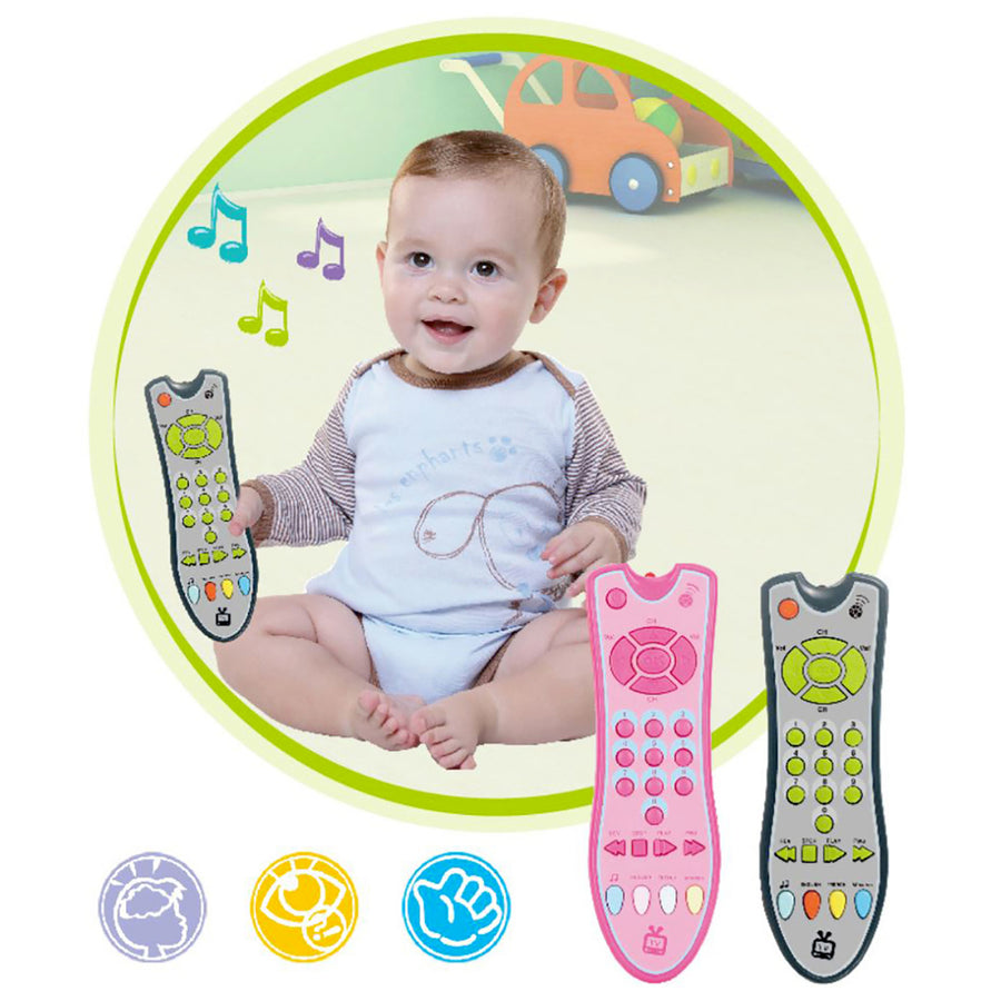 Easy Grasping Hand-eye Coordination Remote Control Toy Parent-child Communication Baby Musical Play Simulation Image 1