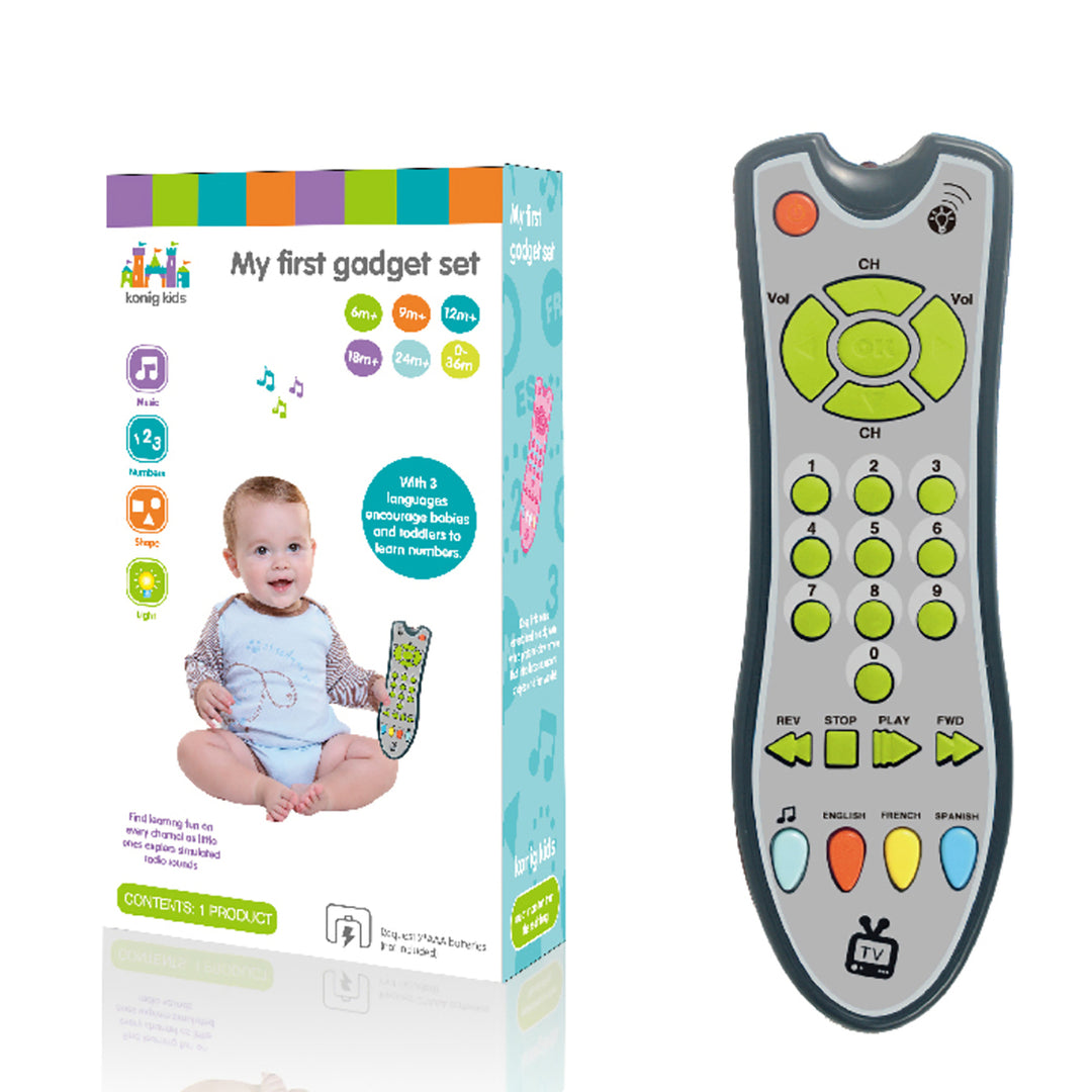 Easy Grasping Hand-eye Coordination Remote Control Toy Parent-child Communication Baby Musical Play Simulation Image 11