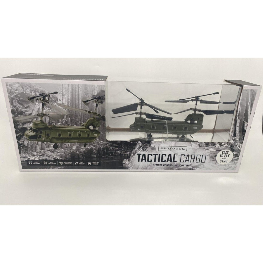 Protocol TACTICAL CARGO Remote Controlled Helicopter - Green- Image 1