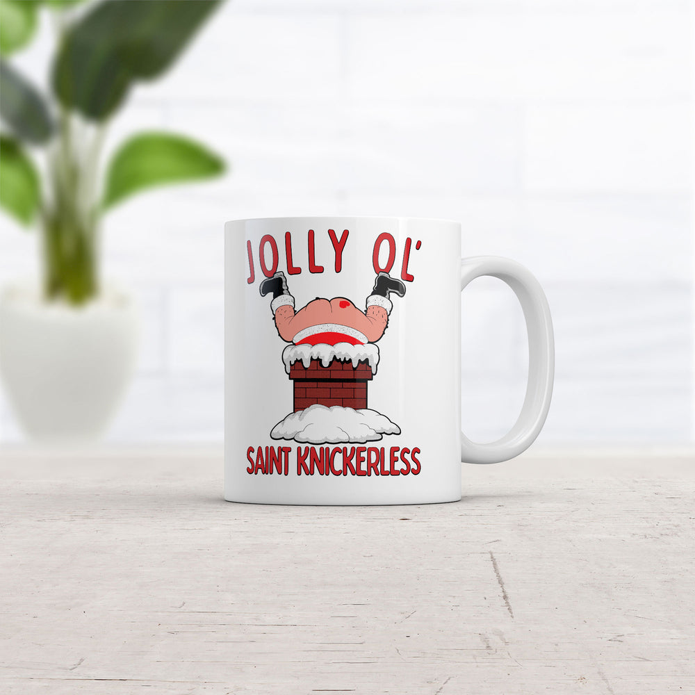 Jolly Ol Saint Knickerless Mug Funny Adult Christmas Novelty Coffee Cup-11oz Image 2