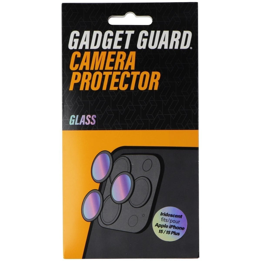 Gadget Guard Glass Camera Protector for iPhone 15/iPhone 15+ (Plus) - Iridescent Image 1