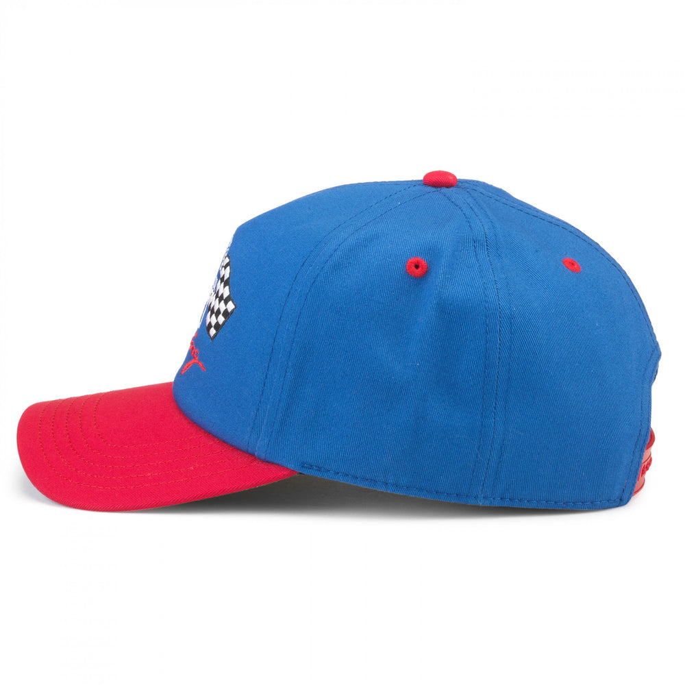Pabst Blue Ribbon Racing Snapback Hat Image 2