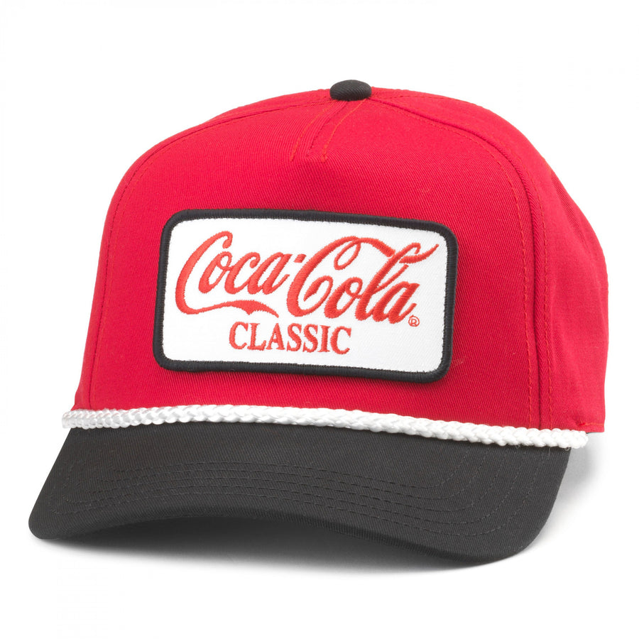 Coca-Cola Classic Logo Snapback Hat Image 1