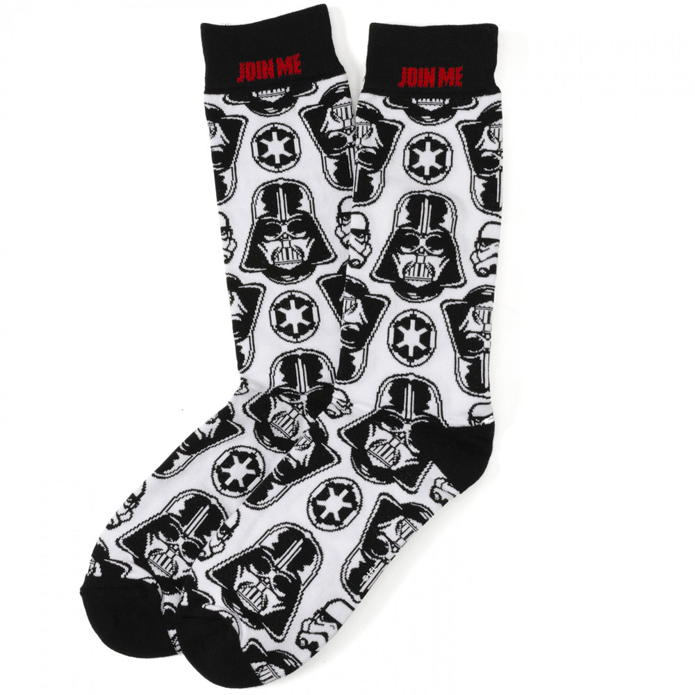 Star Wars Darth Vader Join Me Dress Socks Image 2