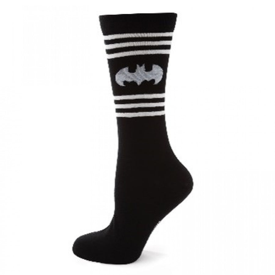 Batman Logo Striped Dress Socks Image 1