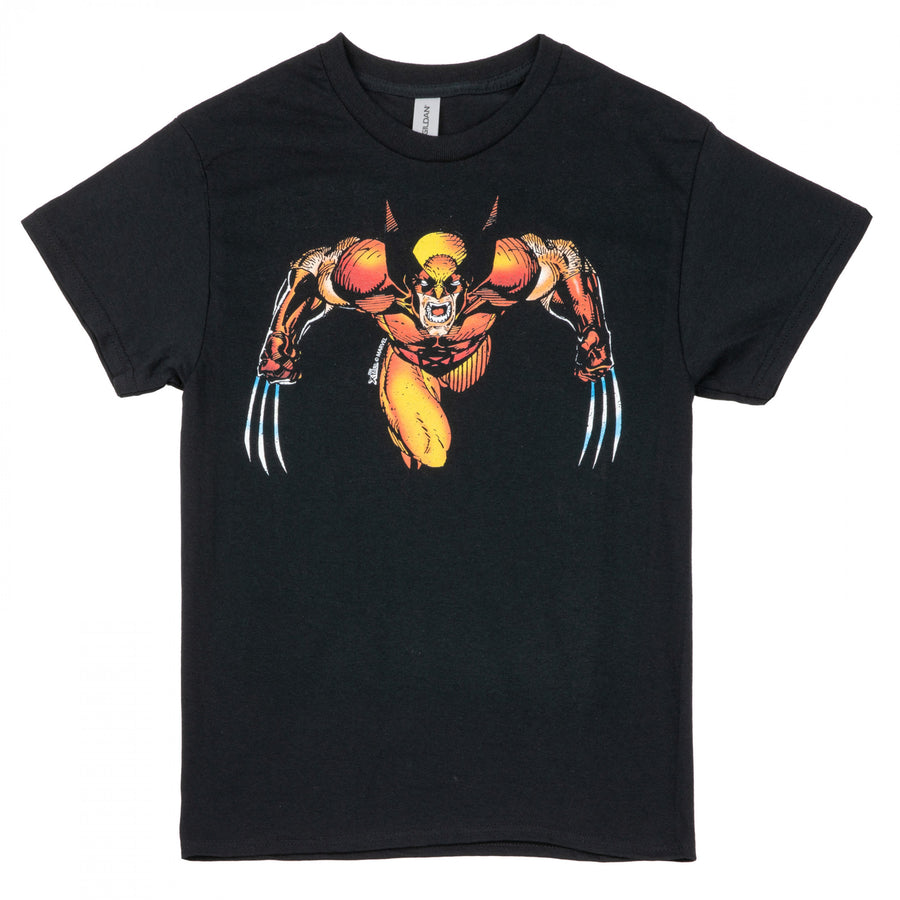 Wolverine Coming at You T-Shirt Image 1