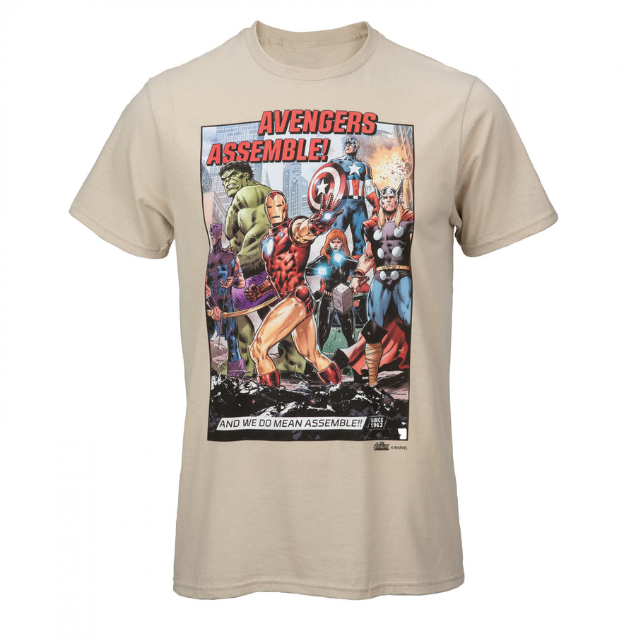 Avengers Assemble! Since 1963 T-Shirt Image 1