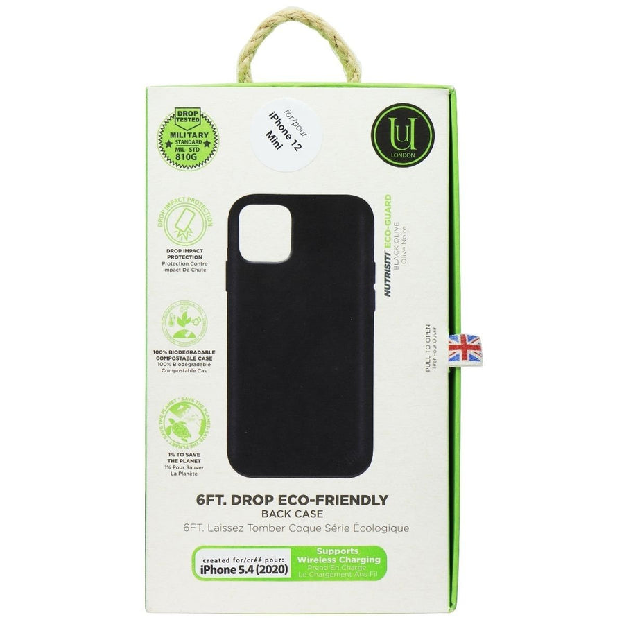 Unique London Eco-Friendly Back Case for Apple iPhone 12 mini - Black (Refurbished) Image 1