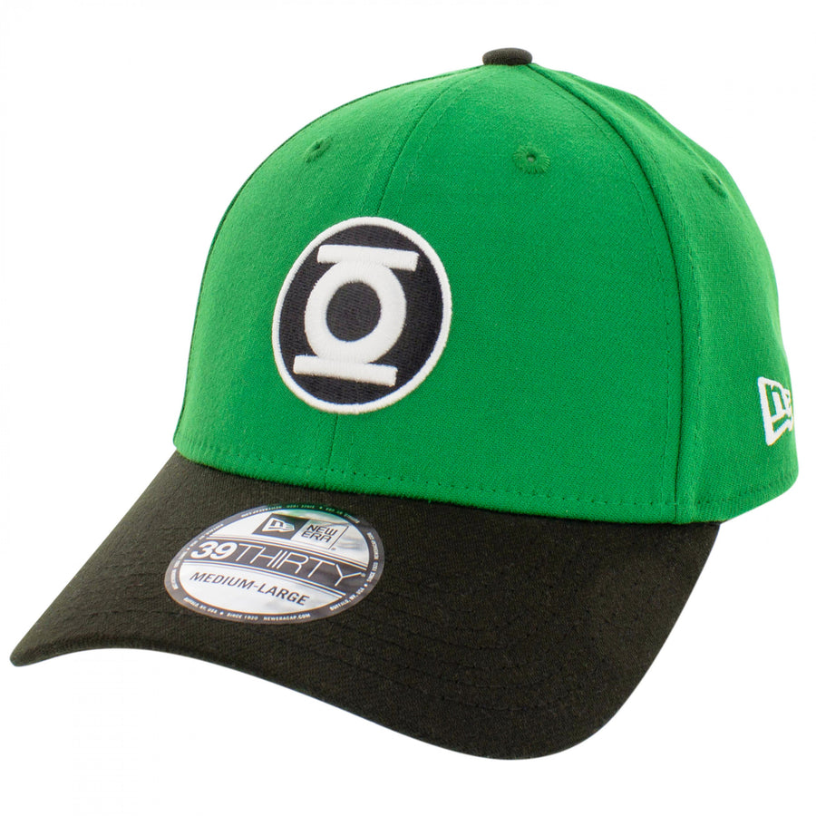 Green Lantern Hal Jordan Symbol 39Thirty Fitted Hat Image 1