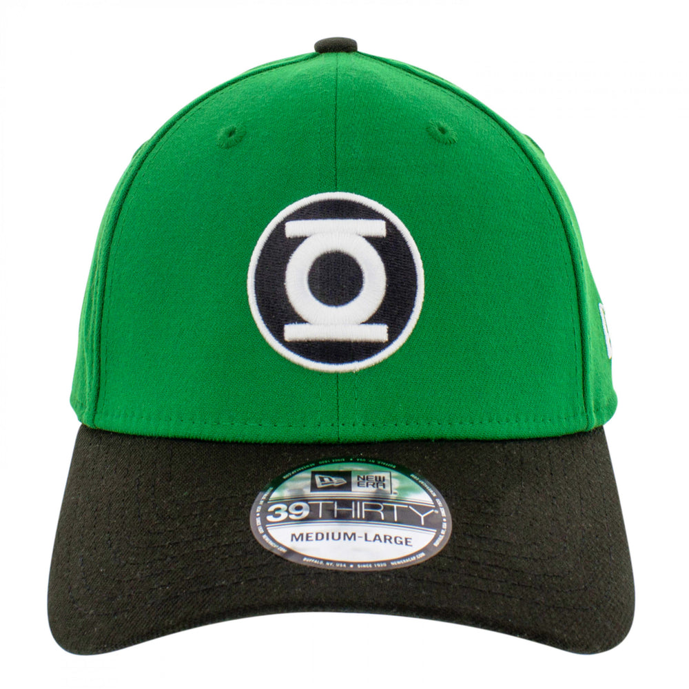 Green Lantern Hal Jordan Symbol 39Thirty Fitted Hat Image 2
