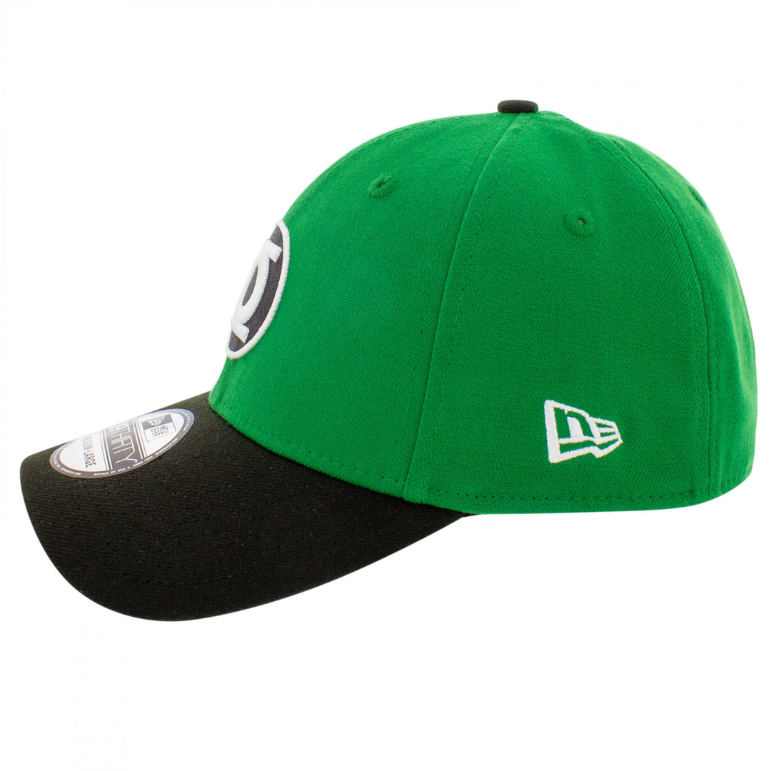 Green Lantern Hal Jordan Symbol 39Thirty Fitted Hat Image 3