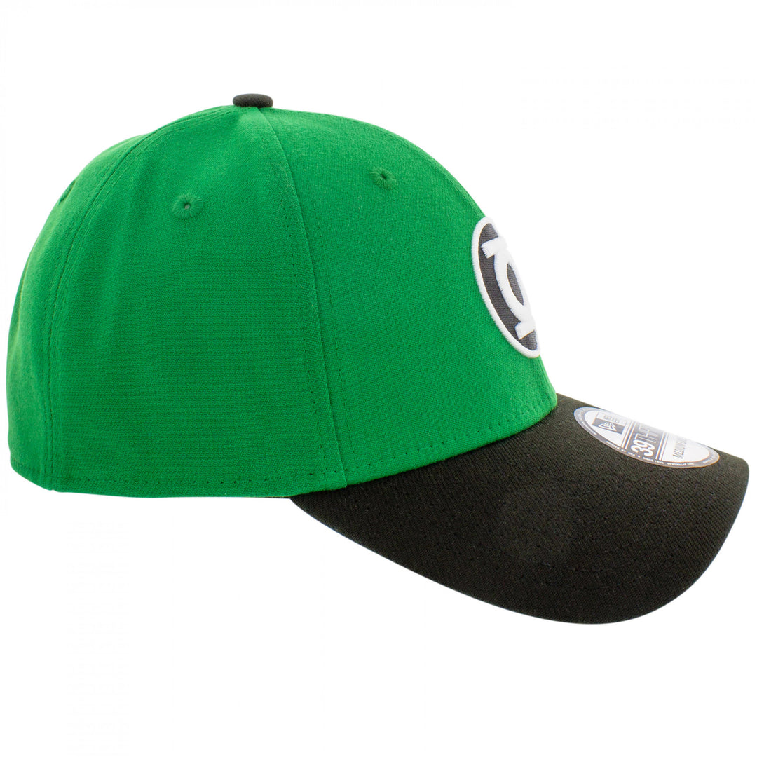 Green Lantern Hal Jordan Symbol 39Thirty Fitted Hat Image 4