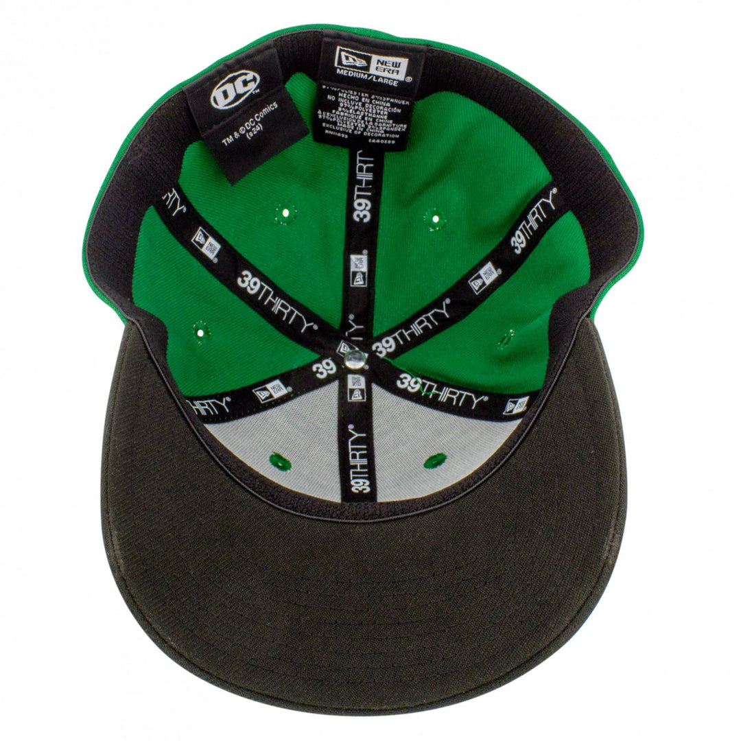 Green Lantern Hal Jordan Symbol 39Thirty Fitted Hat Image 4