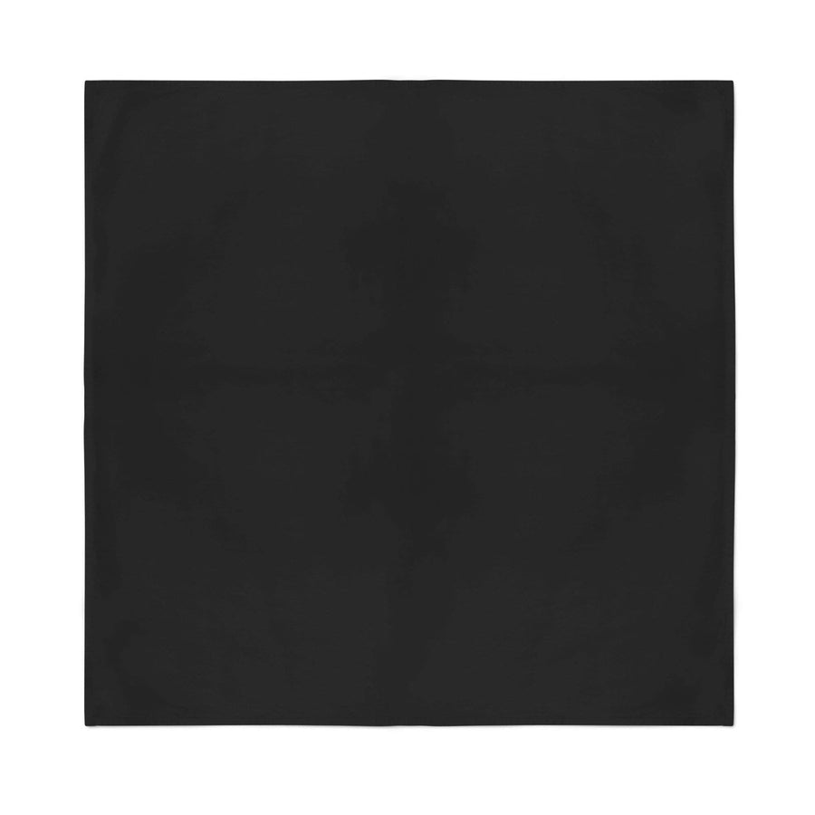 Jordefano Polyester Sewn Edges XL Solid Bandana - 27 x 27 Inches - Pack of 12 - One Dozen Image 1