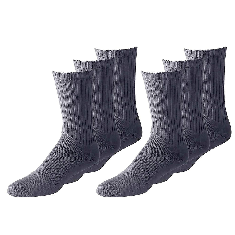 120 Pairs Mens Athletic Crew Socks - Bulk Wholesale Packs - Any Shoe Size Image 2