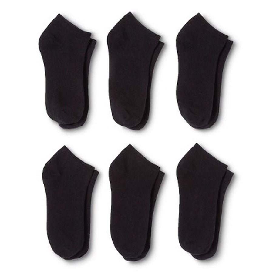 Polyester Low Cut Socks No ShowAnkle Men and Women Socks - 60 Pack Image 1