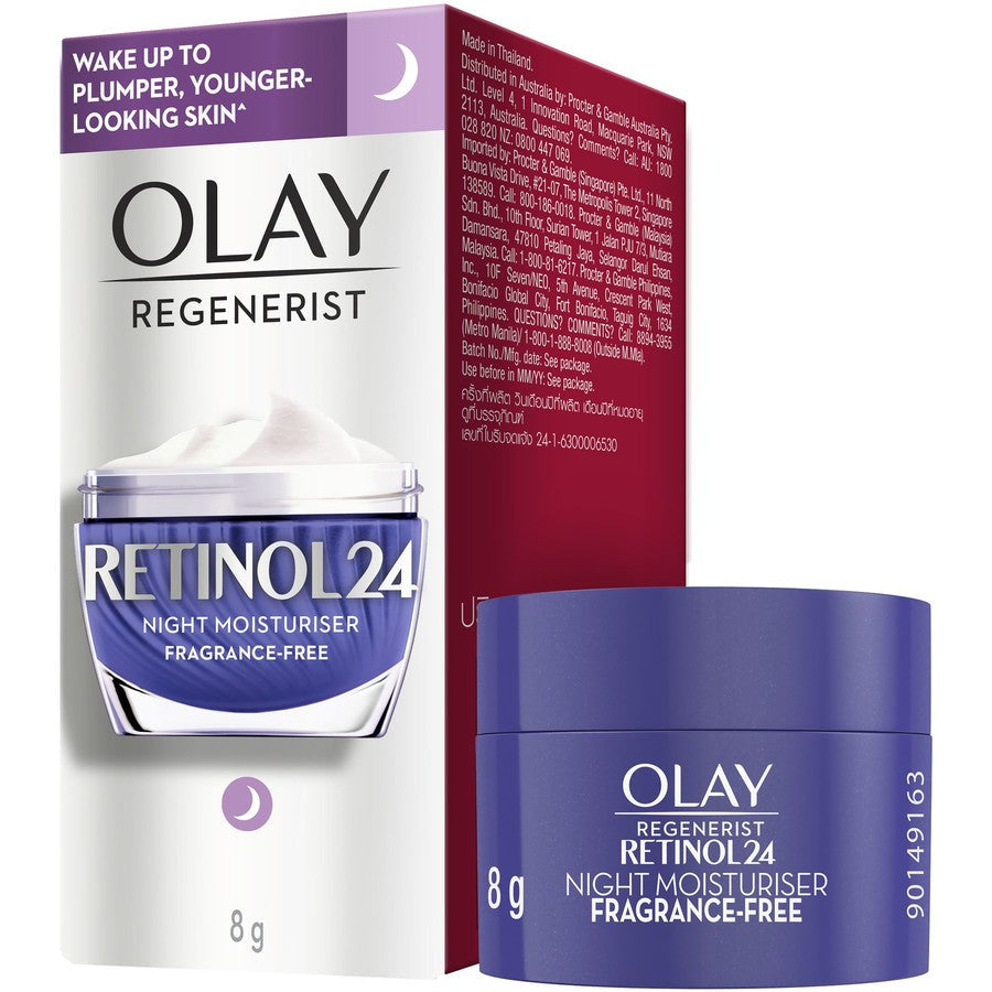 Mini Olay Regenerist Retinol24 Night Moisurizer-Fragrance Free(3 Pack) Image 1
