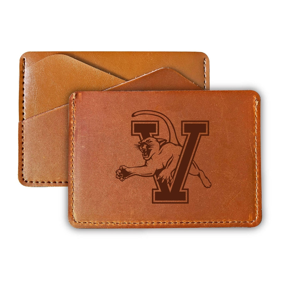 Vermont Catamounts Leather Card Holder Wallet Officially Licensed Collegiate Product Image 1