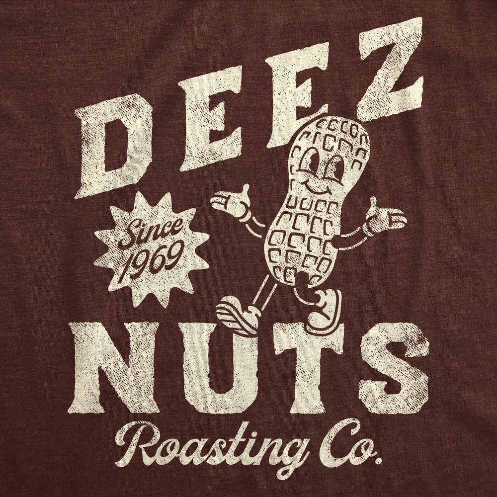 Mens Funny T Shirts Deez Nuts Roasting Co Sarcastic Novelty Tee For Men Image 2