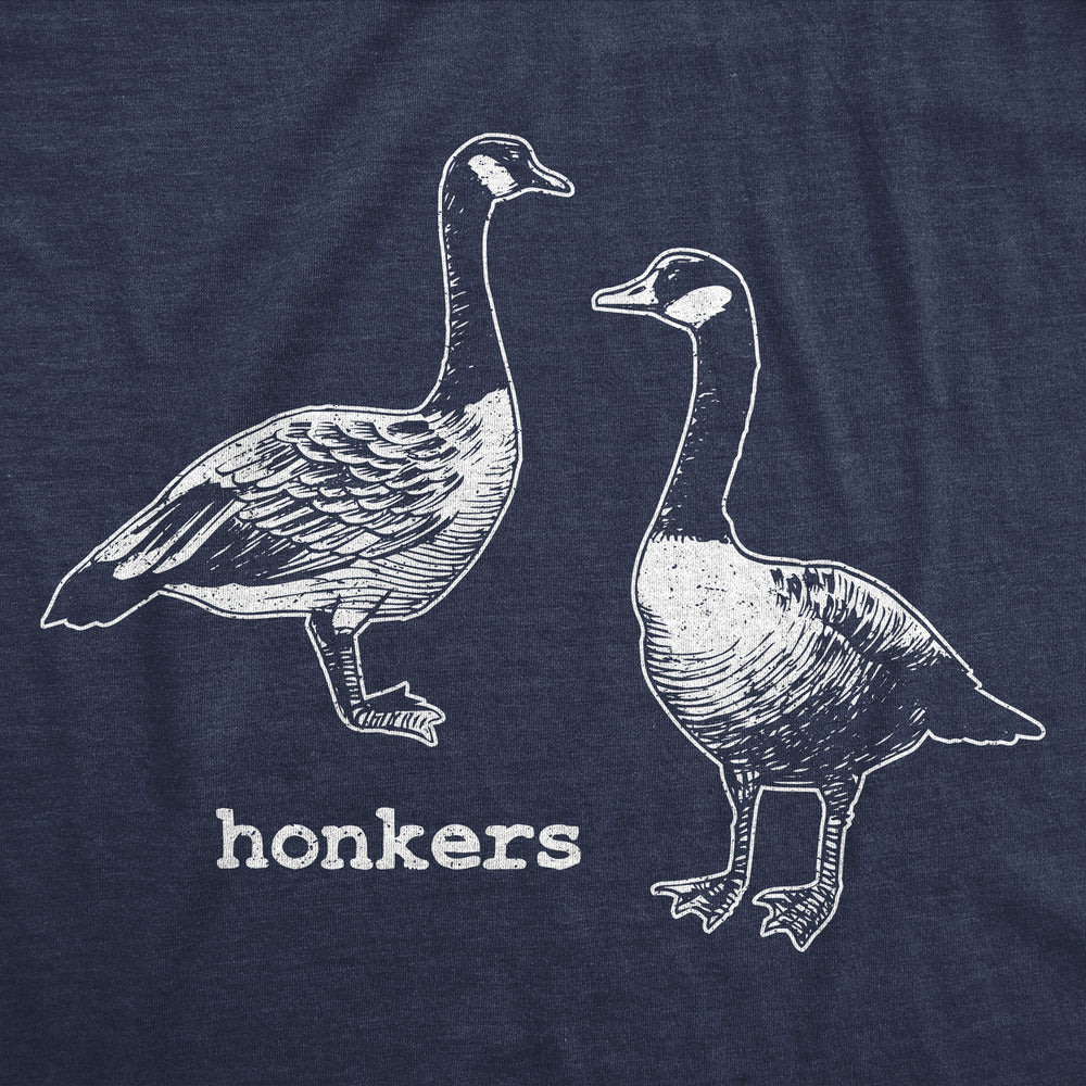 Womens Funny T Shirts Honkers Sarcastic Goose Graphic Tee For Ladies Image 2