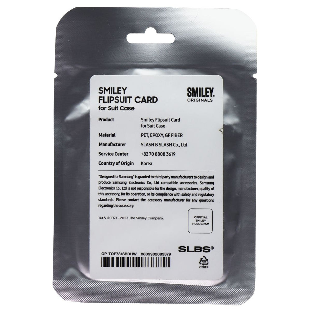 Smiley Flipsuit Card for Samsung Galaxy Z Flip5 Flipsuit Case - Melting Image 2