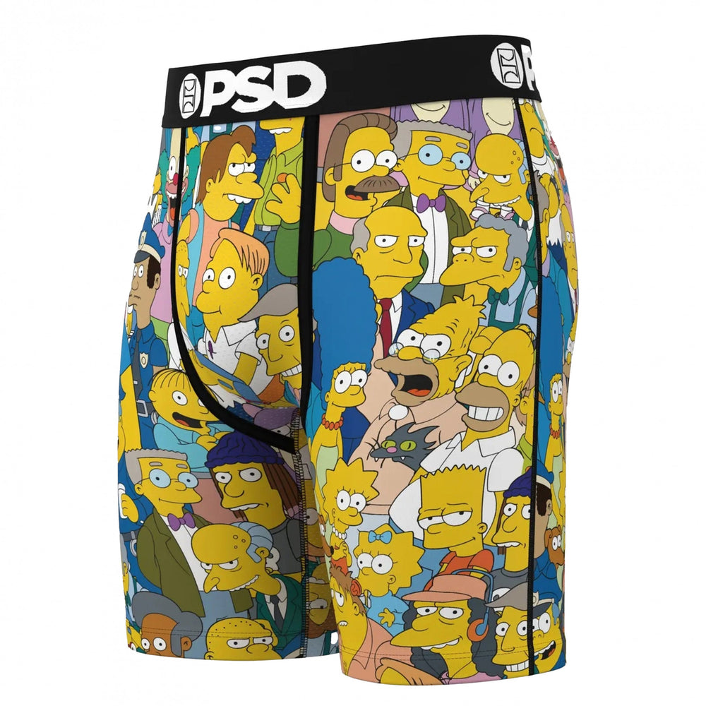 The Simpsons Full Cast PSD Boxer Briefs Image 2