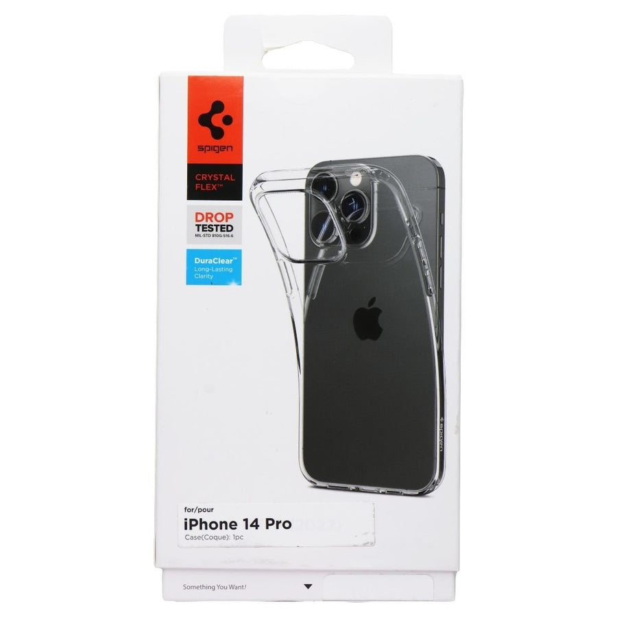 Spigen Crystal Flex DuraClear Series Case for Apple iPhone 14 Pro - Clear Image 1